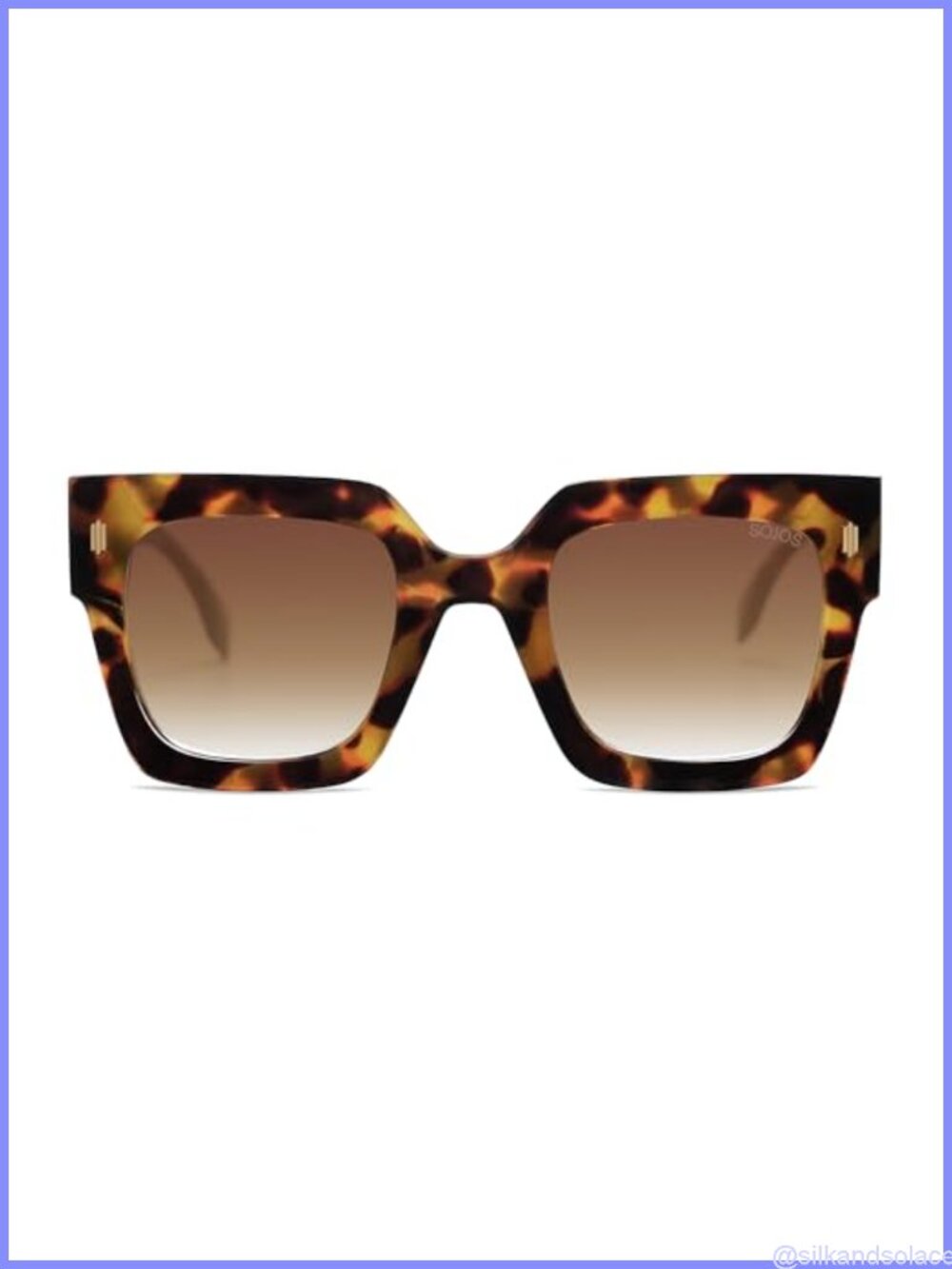 Oversized Square UV400 Sunglasses Full Frame Fashion Shades